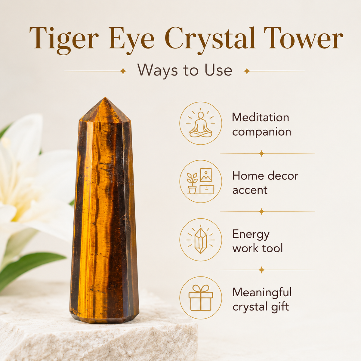 Tiger Eye Tower Point (Focus and Fear) DestGlow