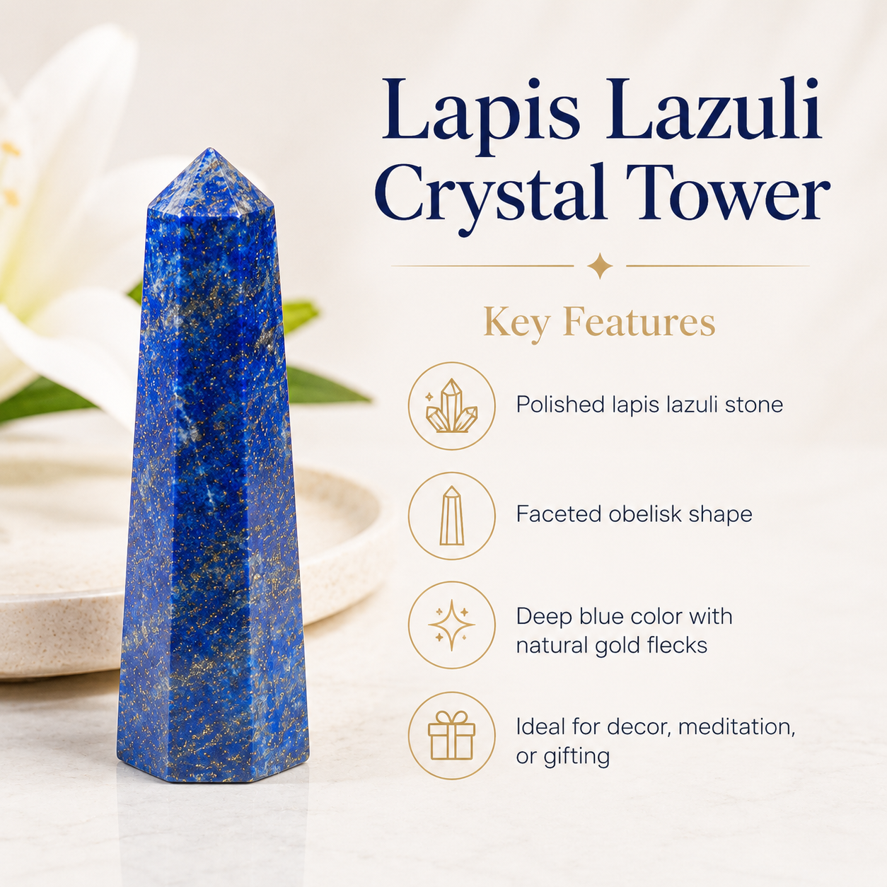 Lapis Lazuli Tower Point (Wisdom and Communication) DestGlow