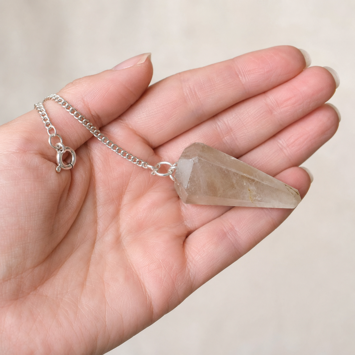Smokey Quartz Pendulum (Expanded Awareness and Channeling) DestGlow