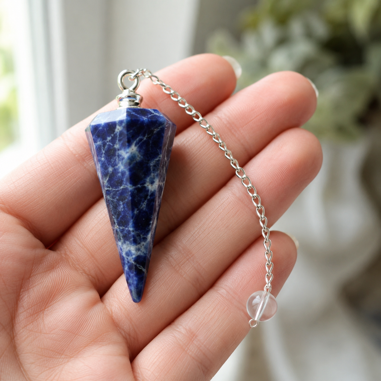 Sodalite Pendulum (Intuition and Truth)