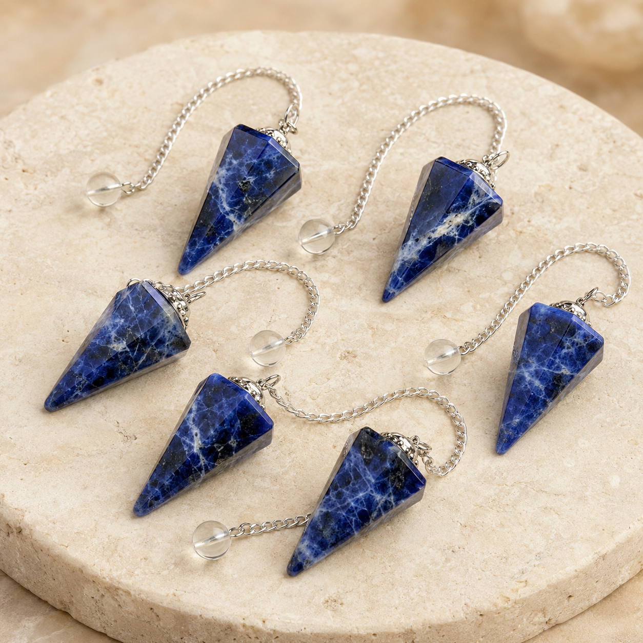 Sodalite Pendulum (Intuition and Truth) DestGlow