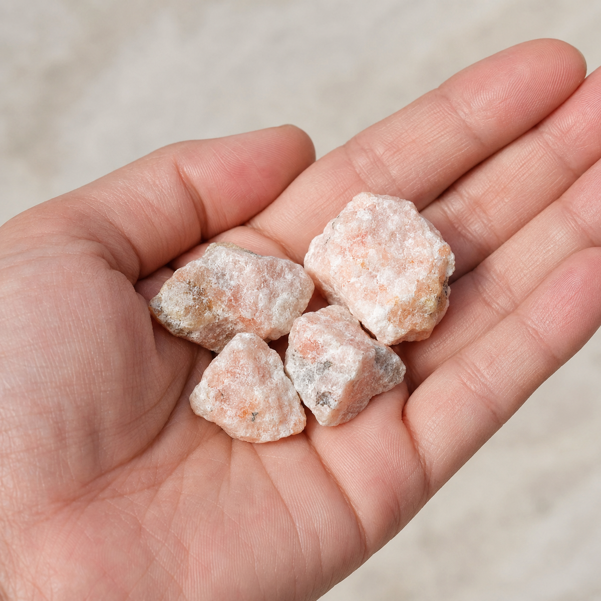 Sunstone Rough Rocks (Cleansing and Transformation ) DestGlow