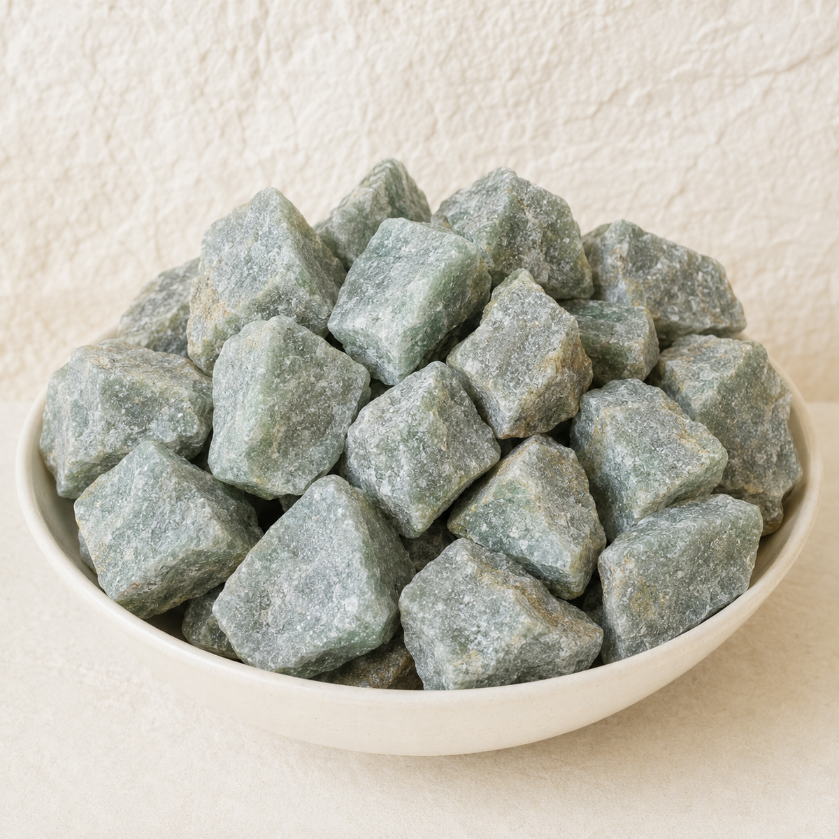 Green Aventurine Rough Rocks (Grounding and Stability) DestGlow