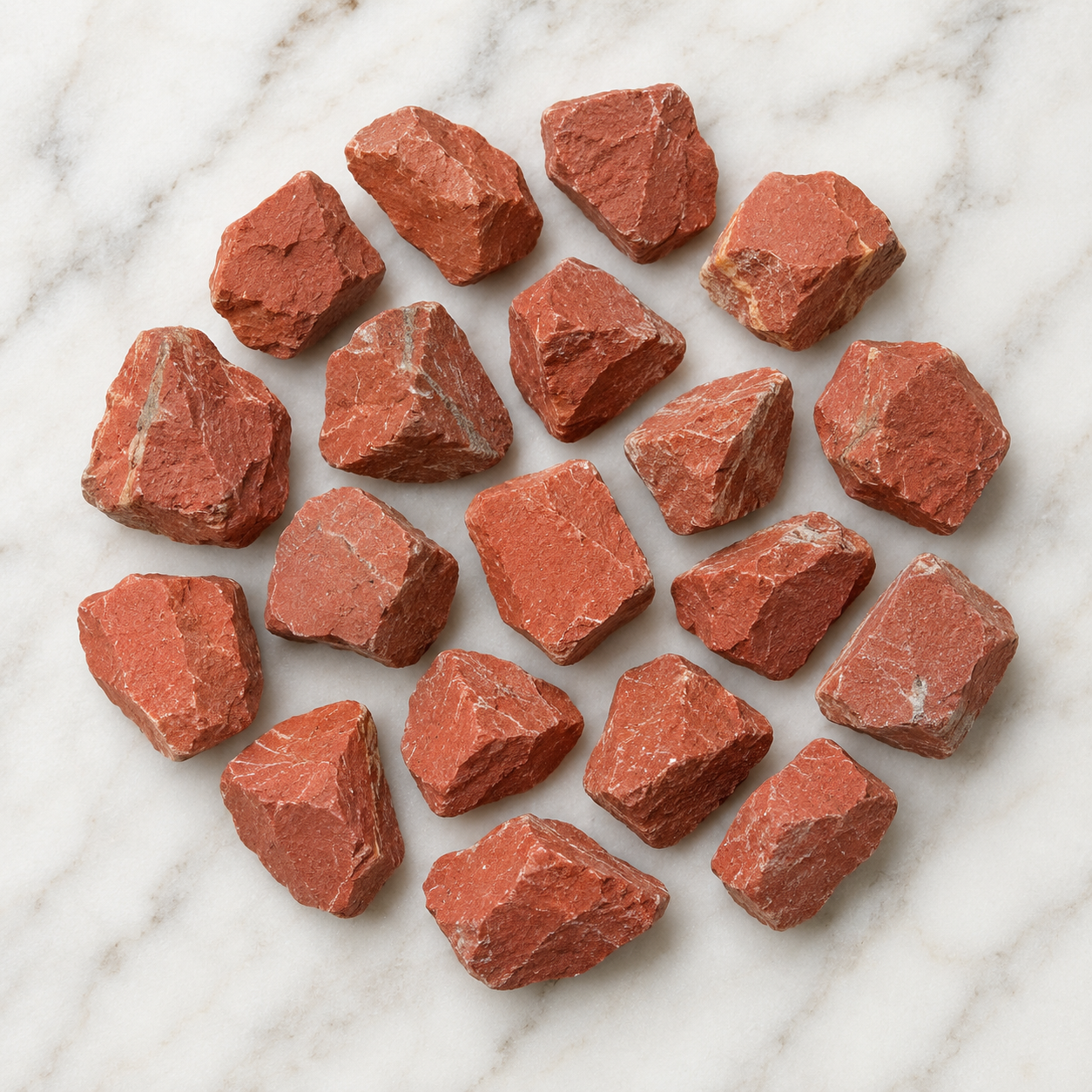 Red Jasper Rough Rocks (Strength and Protection) DestGlow
