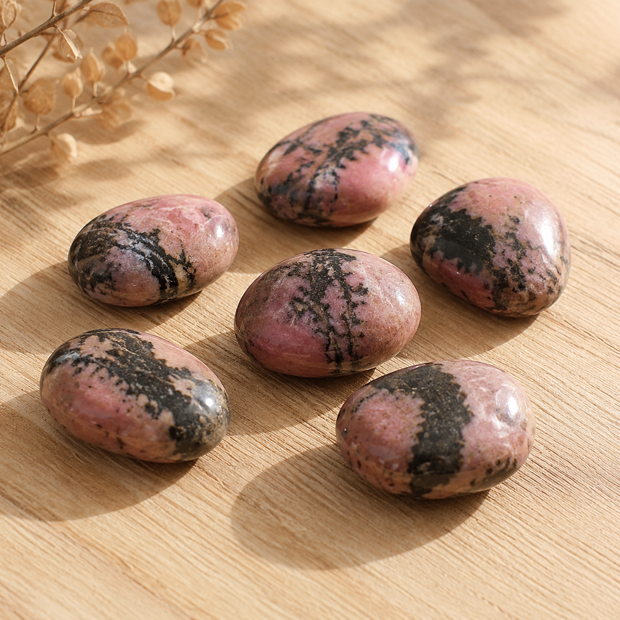 Rhodonite Tumbled Crystals (Spirit and Wisdom)