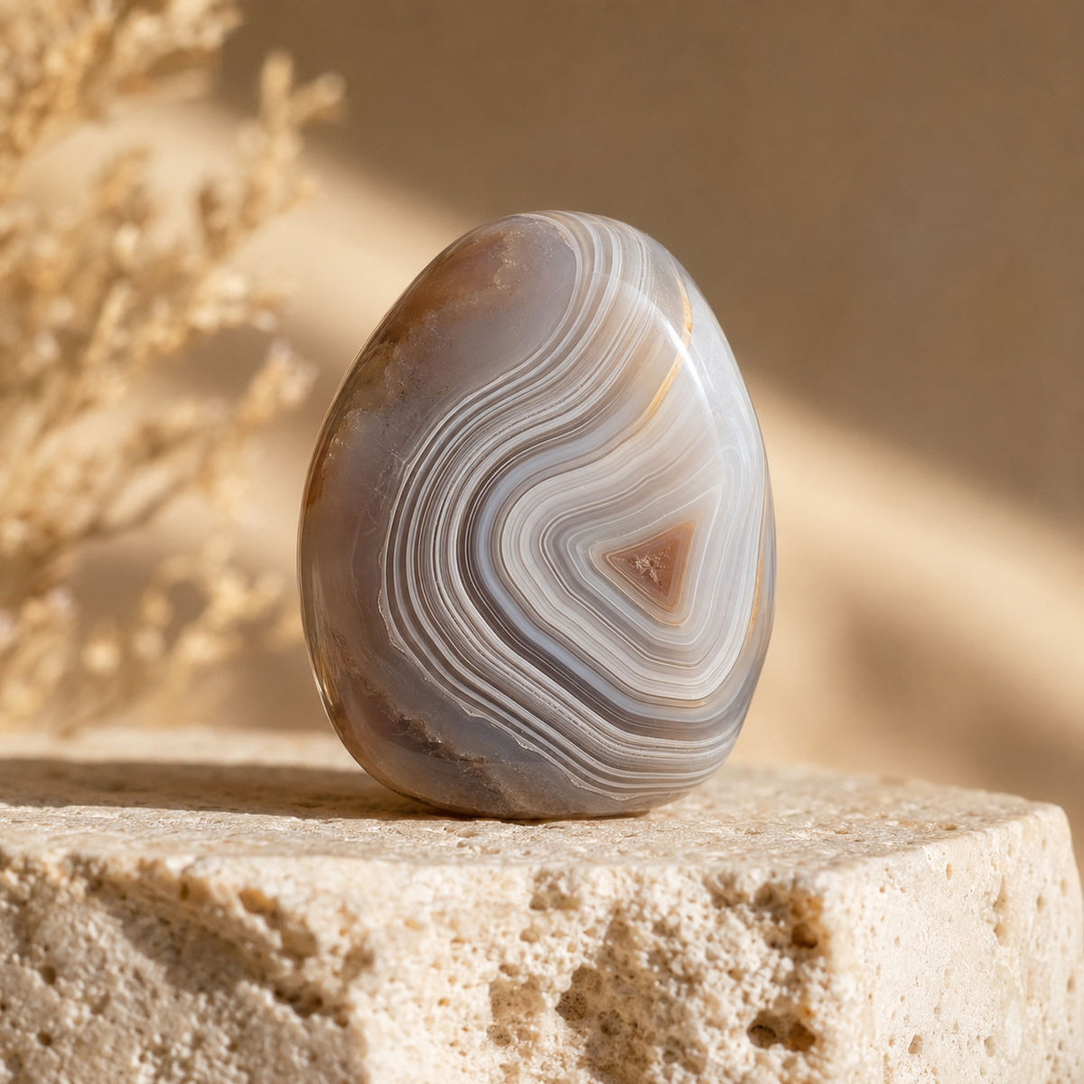 Botswana Agate Tumbled Crystals (Transformation and Angelic Communication) DestGlow