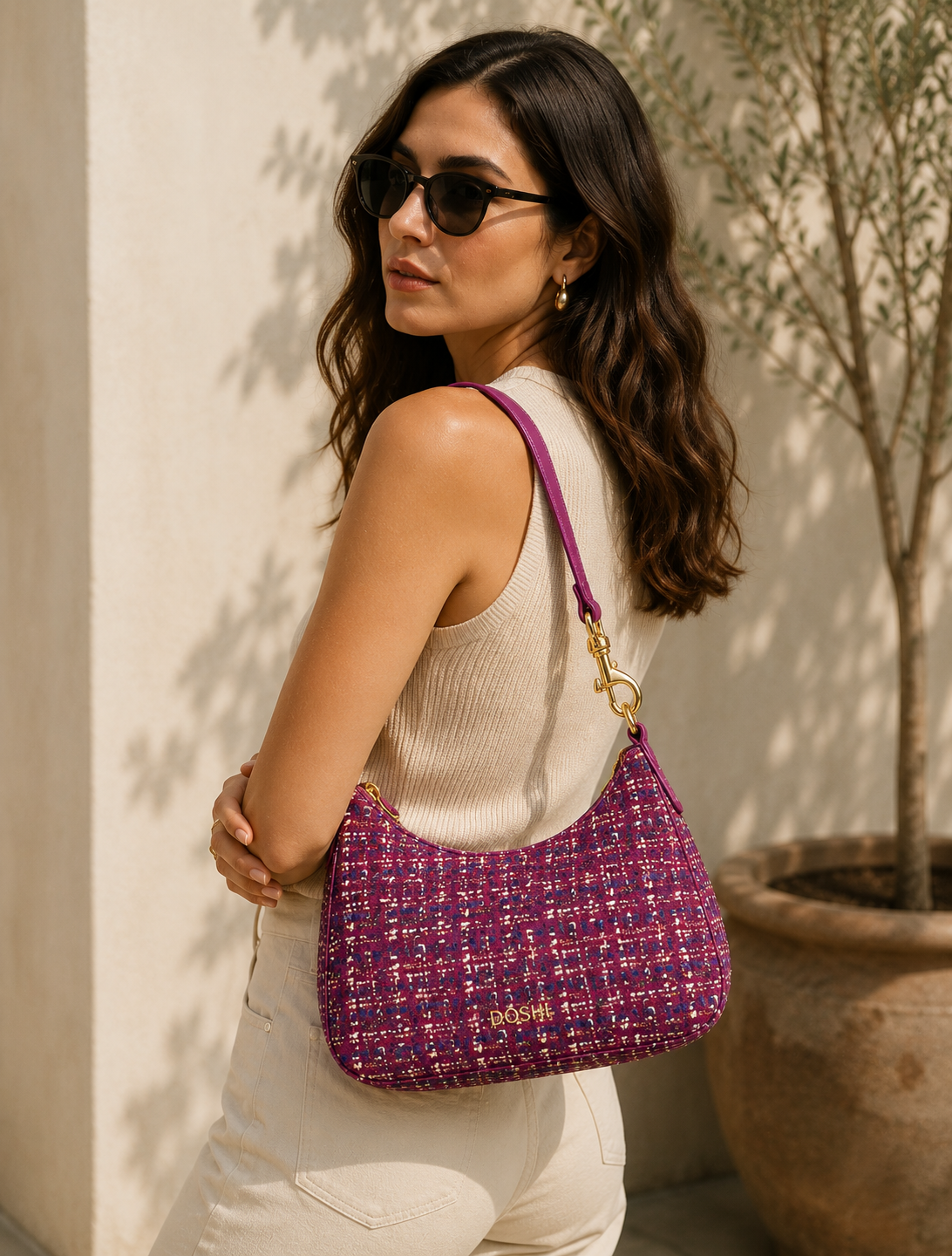 Hobo Printed Crossbody Bag DestGlow