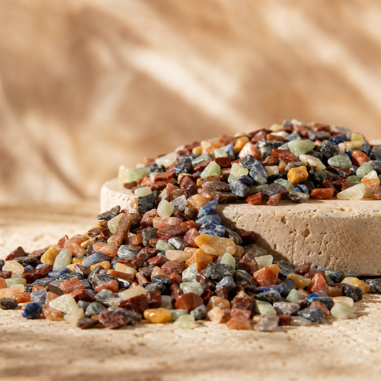 Raw Mix Agate Crystal Chips, Undrilled Gemstone Chips in a Pack size 4oz, 1/2lb, 1lb DestGlow