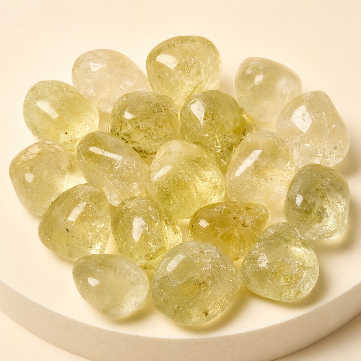 Lemon Quartz Tumbled Crystals (Breaking Addictions and Manifestation) DestGlow