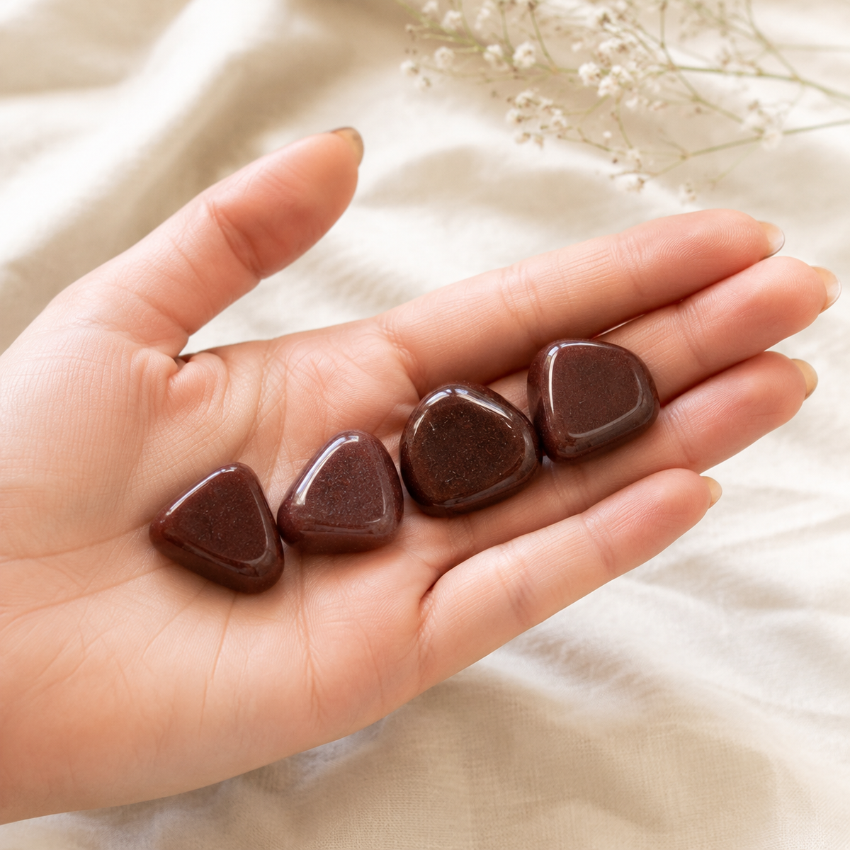 Narmada Tumbled Crystals (Wealth and Luxuries) DestGlow