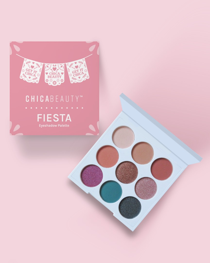 Best Seller! FIESTA (Mini-9 Eyeshadow Palette) by Chica Beauty