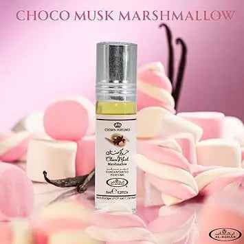 Al Rehab Choco Musk Eau de Parfum Spray (0.2 oz) – Sweet Chocolate & Vanilla Unisex Fragrance