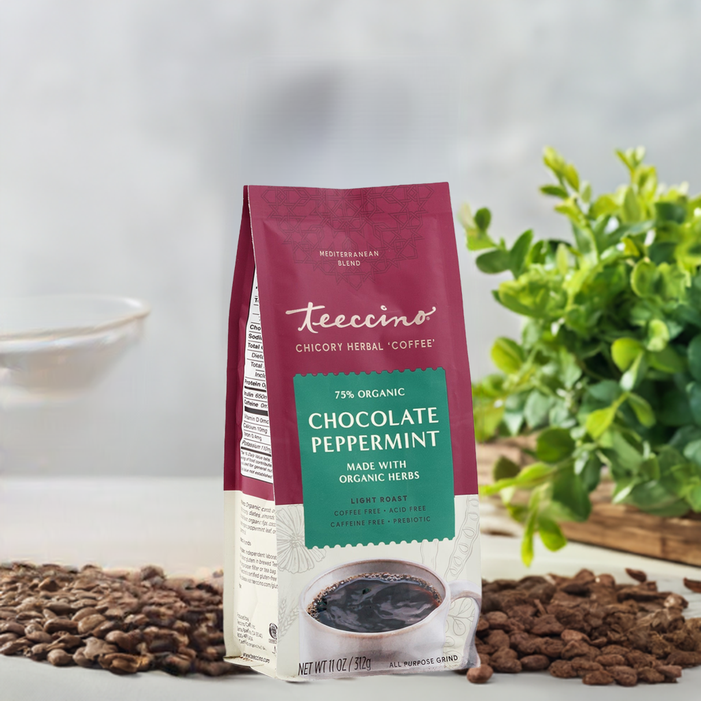 Chocolate Peppermint Chicory Herbal Coffee DestGlow