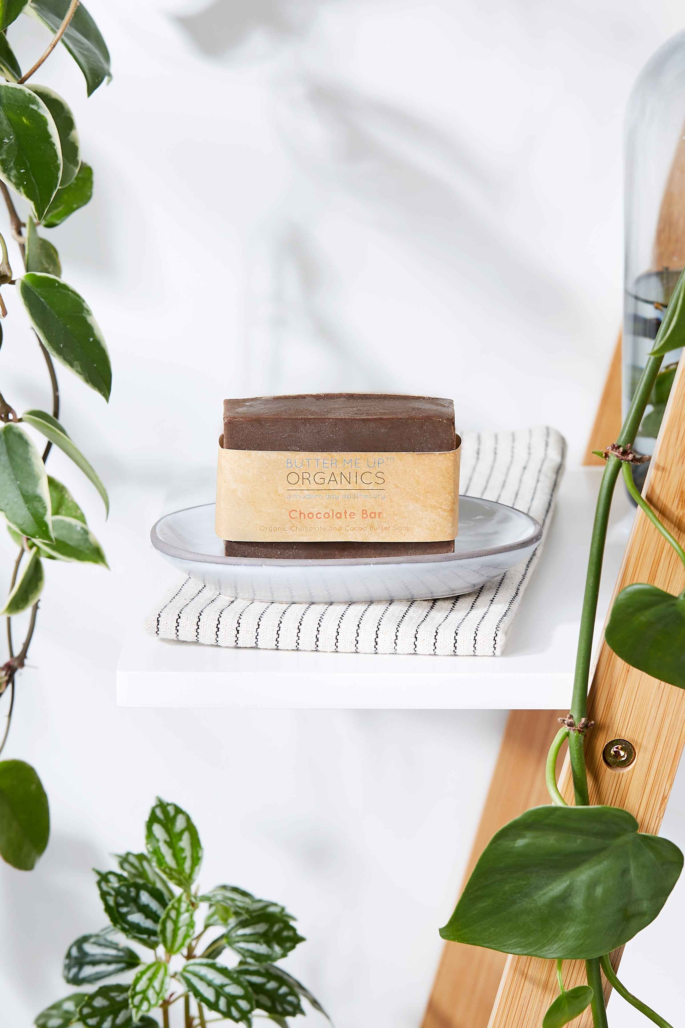 Shampoo Bar / Organic Shampoo Bar / Organic Chocolate Soap by Butter Me Up Organics
