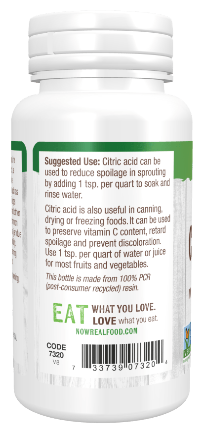 Citric Acid Non-GMO by Country Life Natural Foods