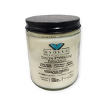 Classic 9oz Jam Jar Crystal Soy Candle - You're F*#@king Fabulous (Amethyst, Quartz, Smoky Quartz, Cacoxenite, Rutile, Goethite, & Lepidocrocite)