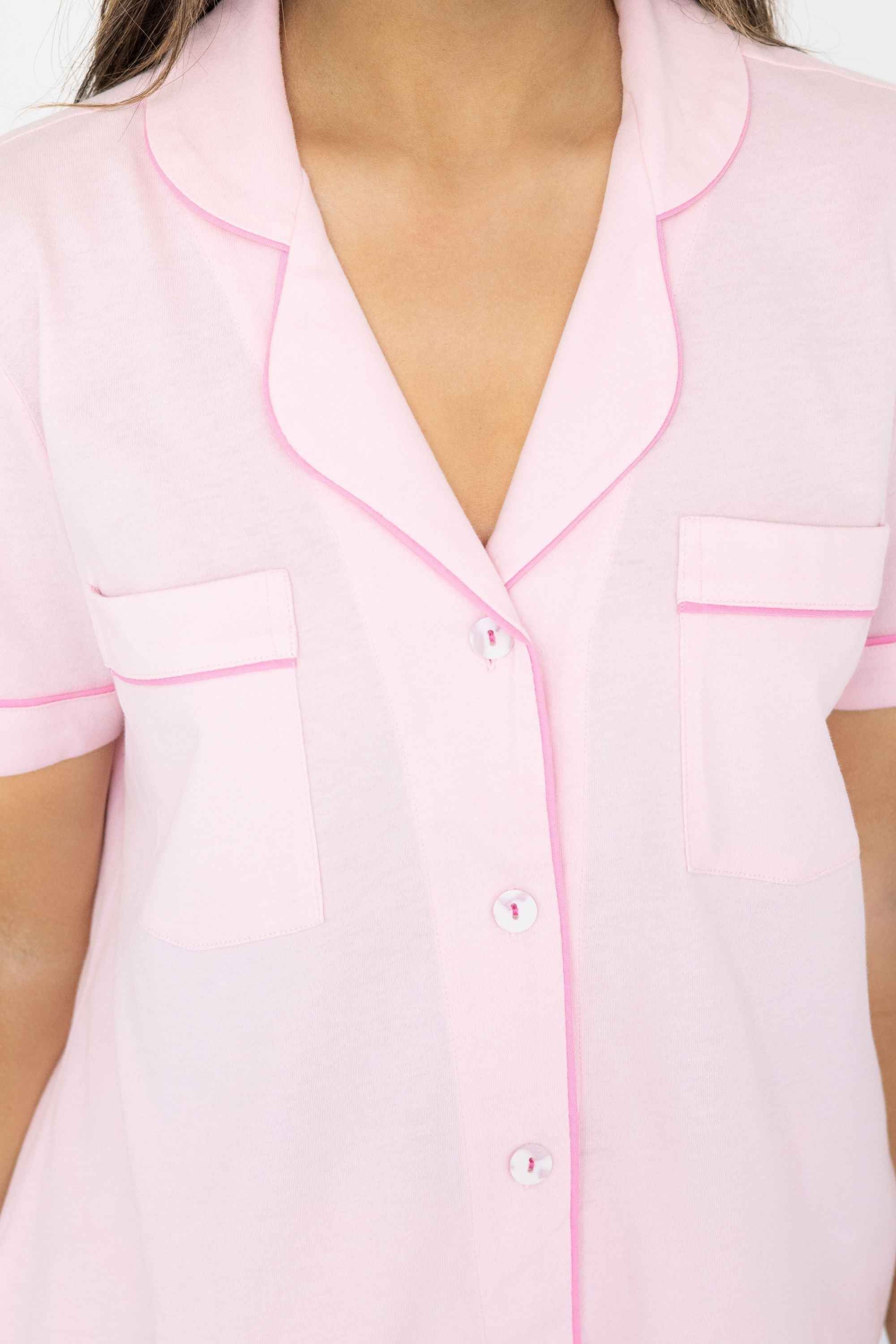 Classic Luxury Capri Pajamas in Brushed Pima Cotton