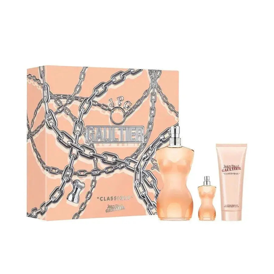 Classique By Jean Paul Gaultier For Women 3Pcs Set EDT Spray by perfumesandrea
