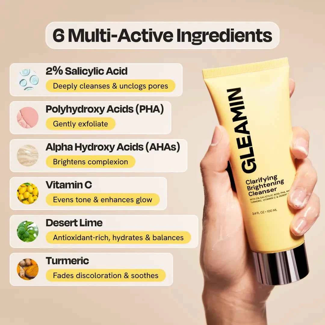 Clarifying Brightening Cleanser DestGlow