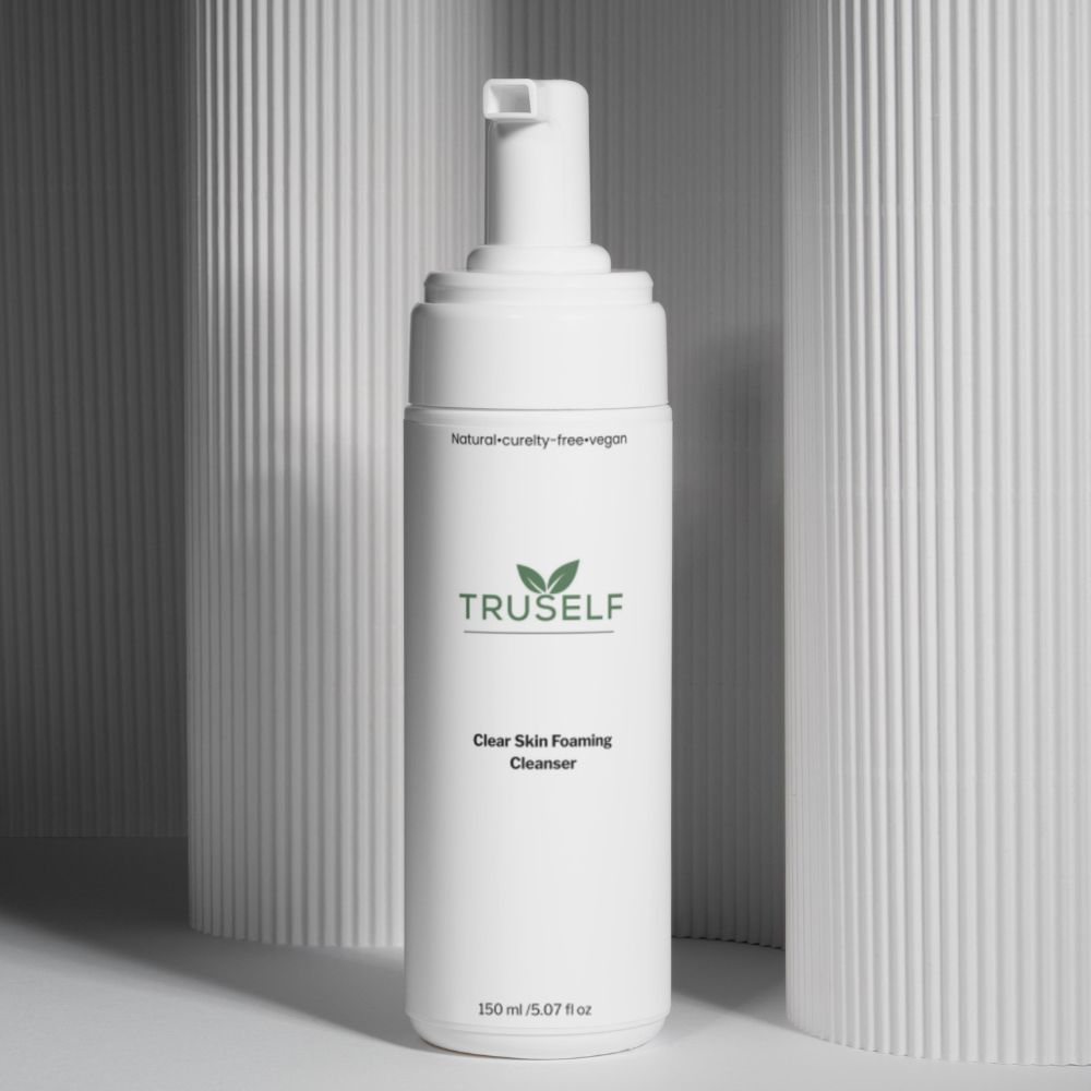 Clear Skin Foaming Cleanser by TruSelf Organics