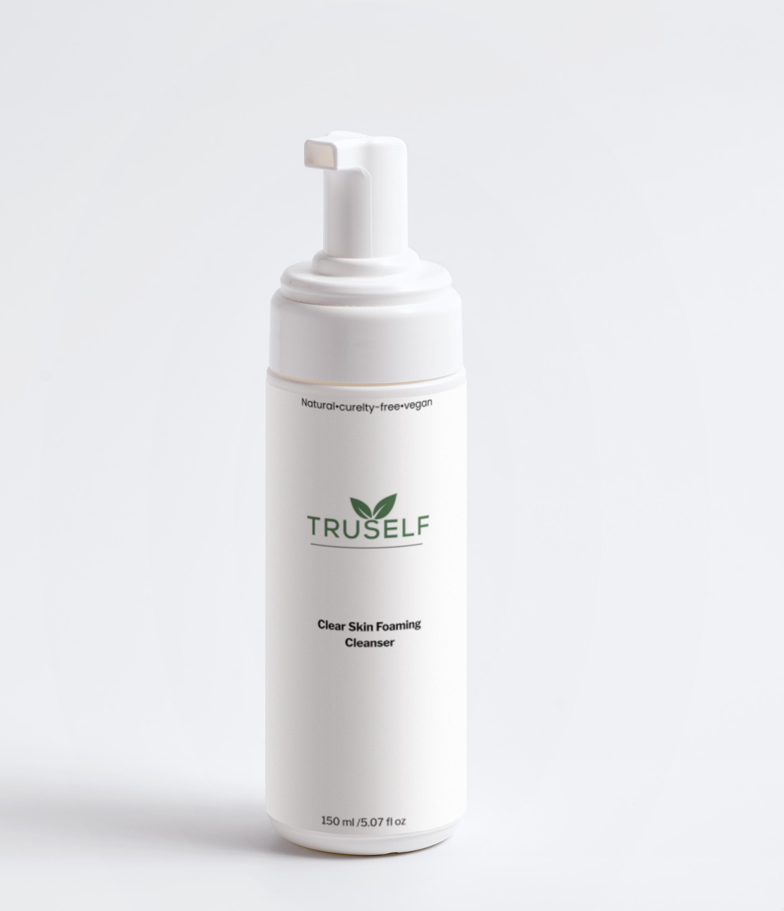 Clear Skin Foaming Cleanser by TruSelf Organics