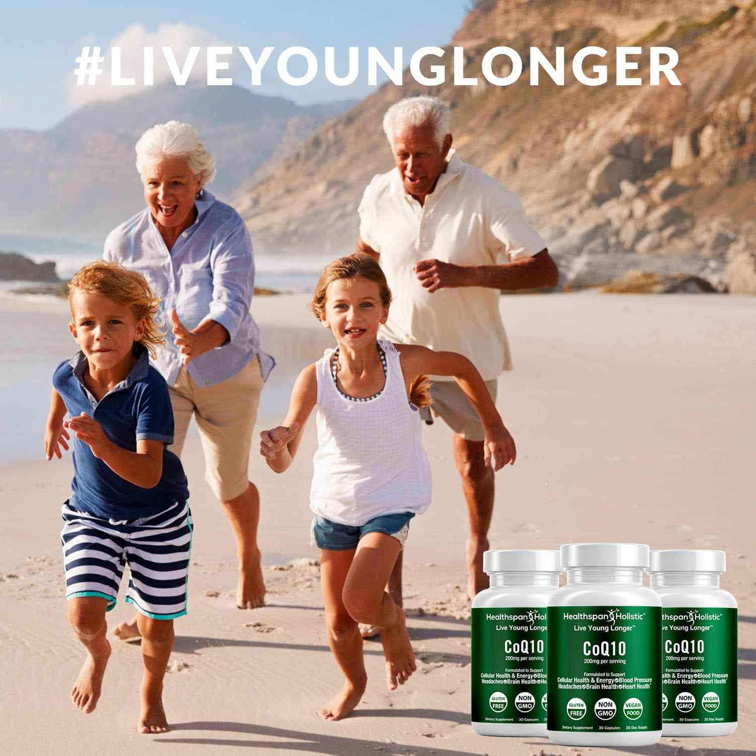 CoQ10 Supplement 30 Capsules