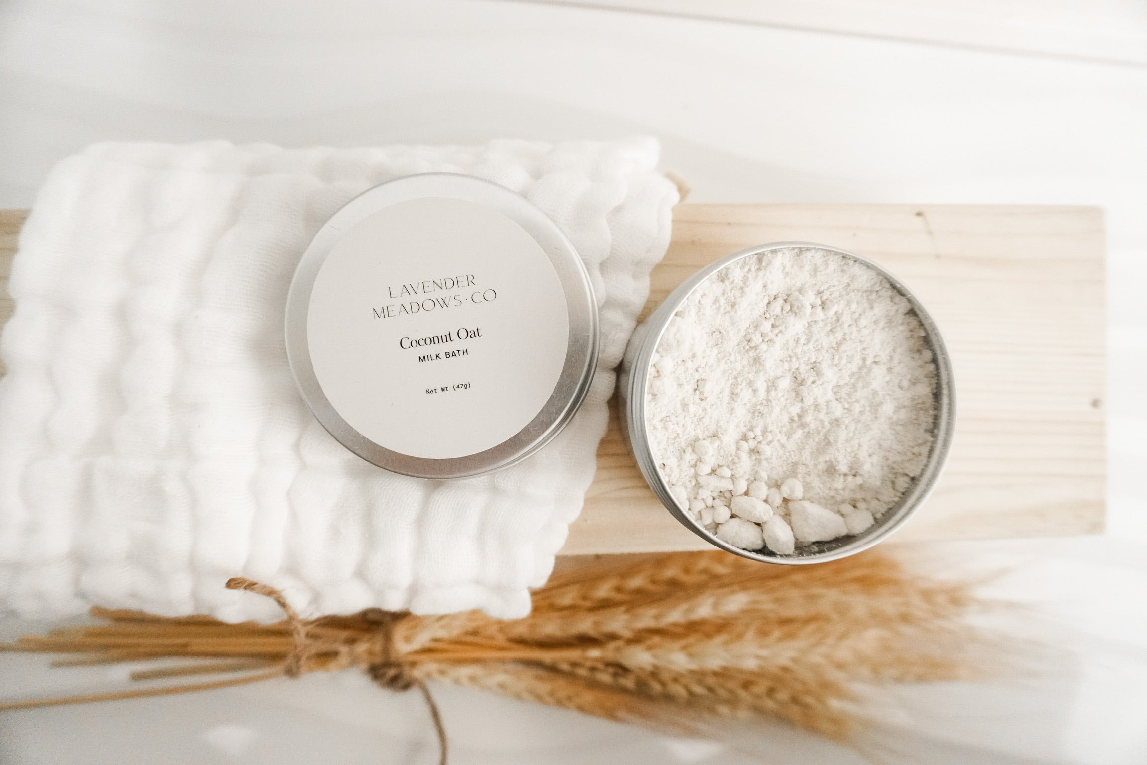 Coconut Oat Milk Bath (4oz) by Lavender Meadows Co