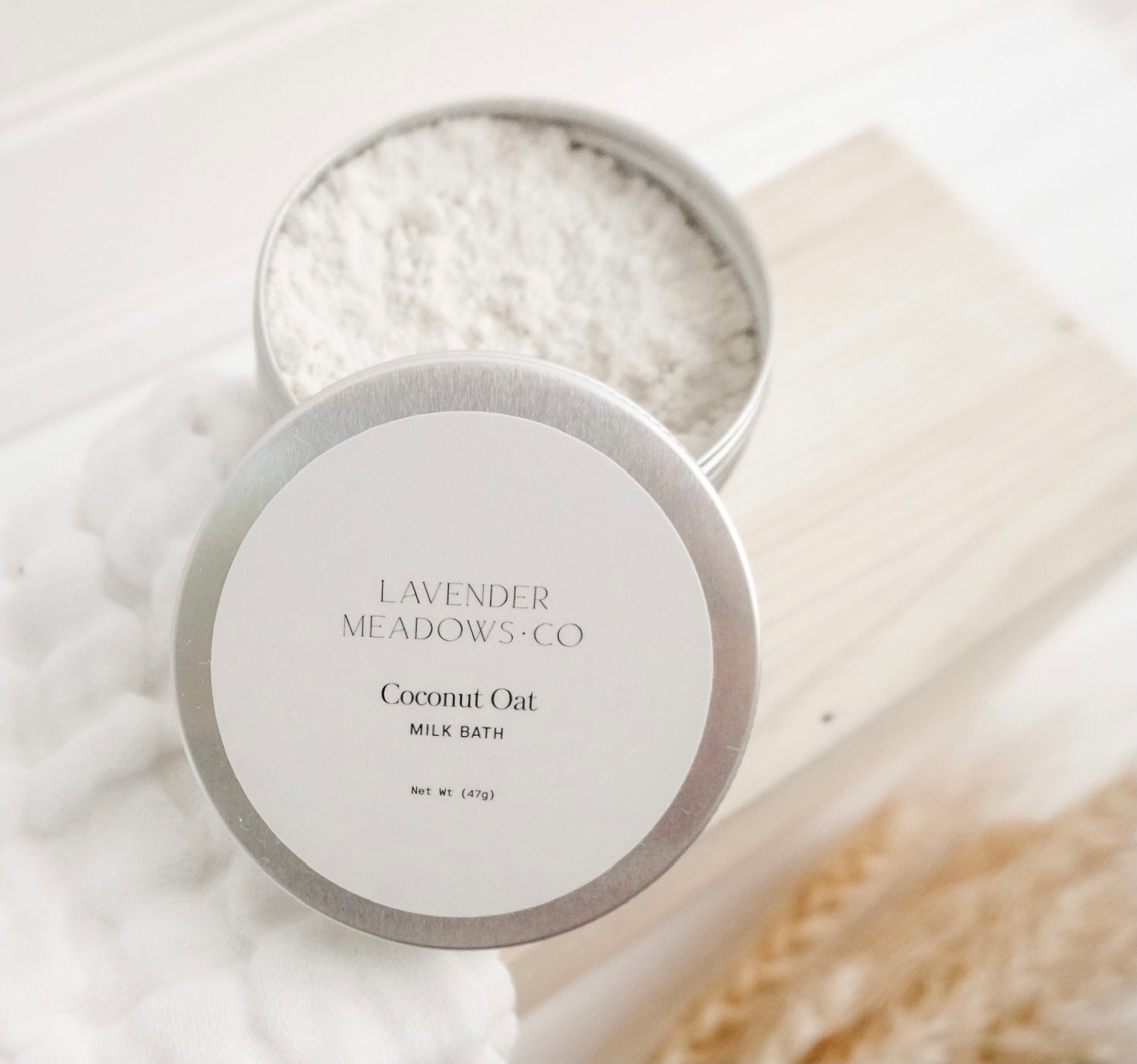 Coconut Oat Milk Bath (4oz) by Lavender Meadows Co