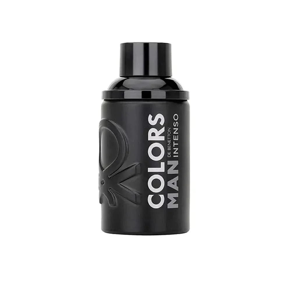 Colors Man Black Intenso By Benetton For Men 3.4oz EDP Spray by perfumesandrea