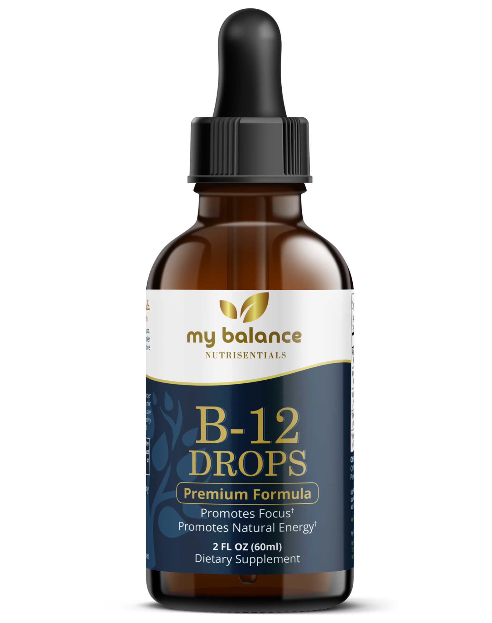 B-12 Drops - Bioactive B12 Methylcobalamin by My Balance