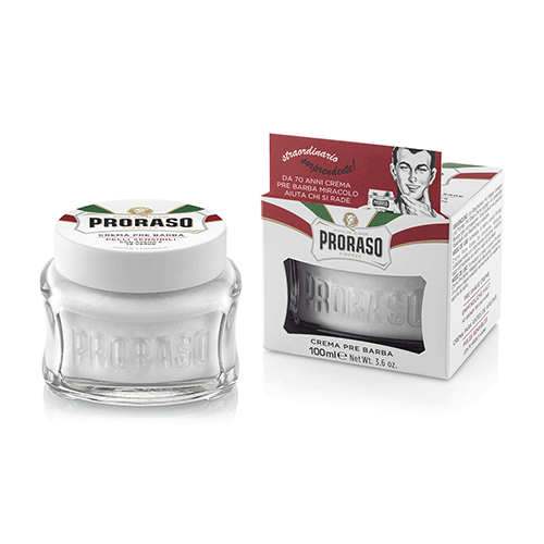 Proraso Anti Irritation Preshaving Cream With Green Tea And Oatmeal 3.6 Oz
