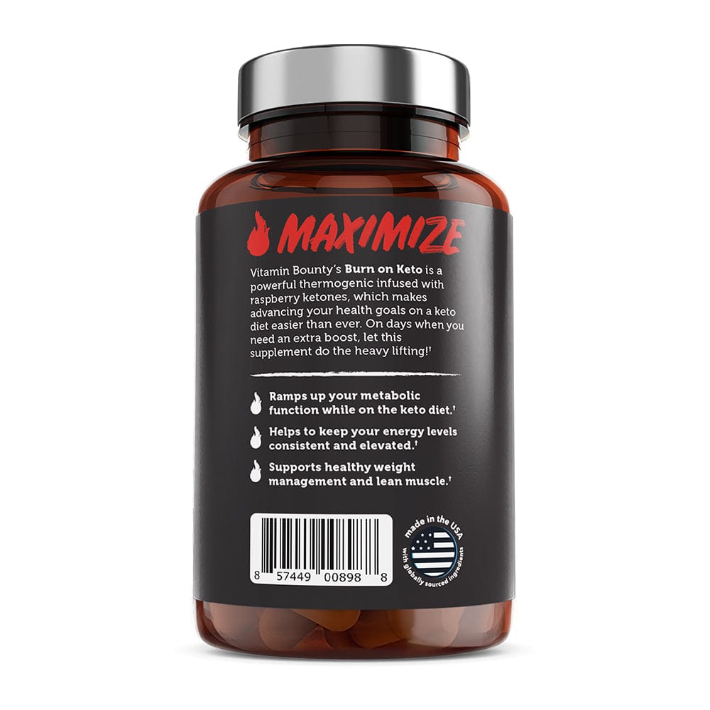Burn On Keto - Thermogenic Fat Burner for Ketogenic Diet with Energy & Focus Support - DestGlow