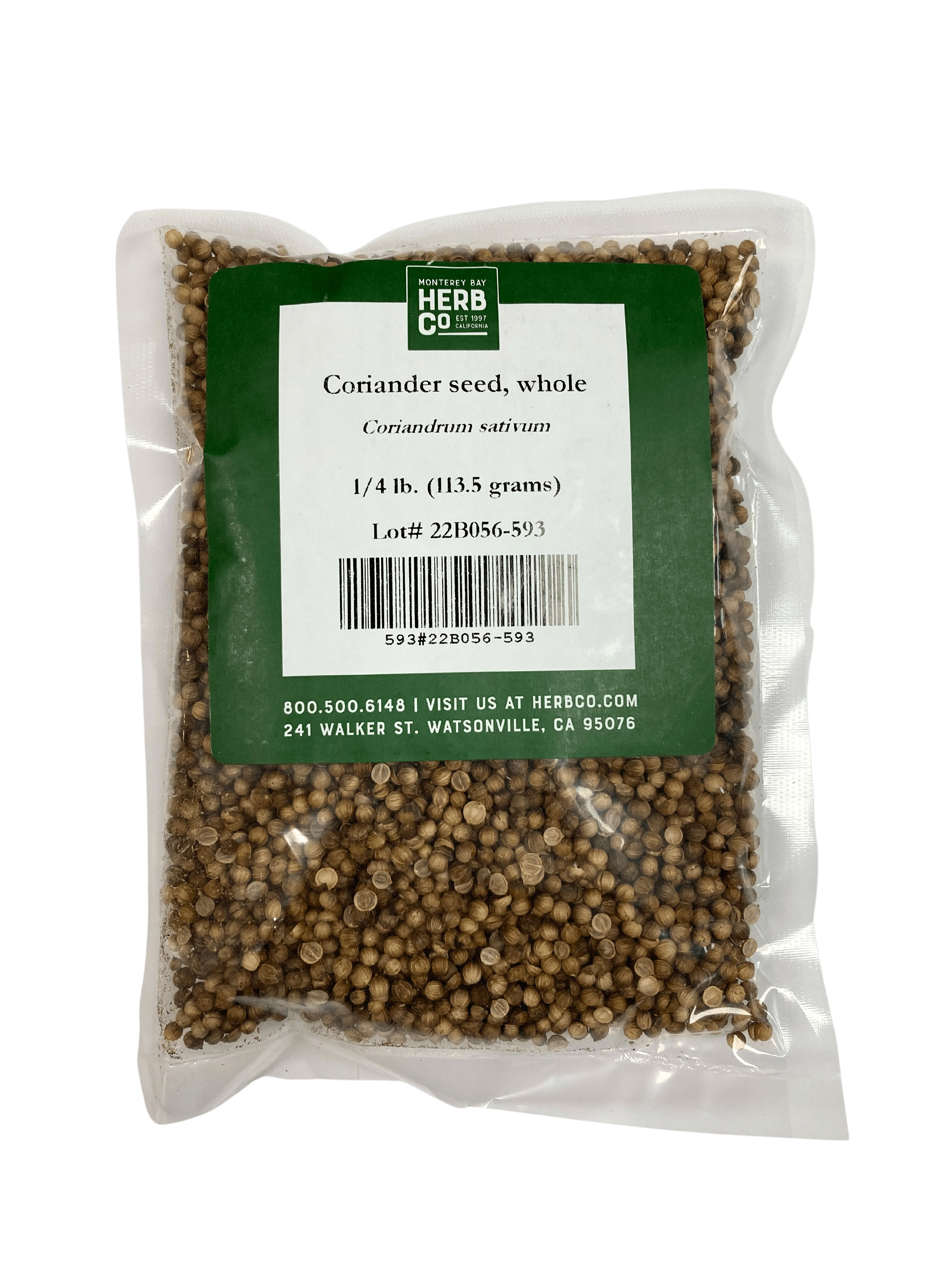 Coriander Seeds, Whole by Country Life Natural Foods