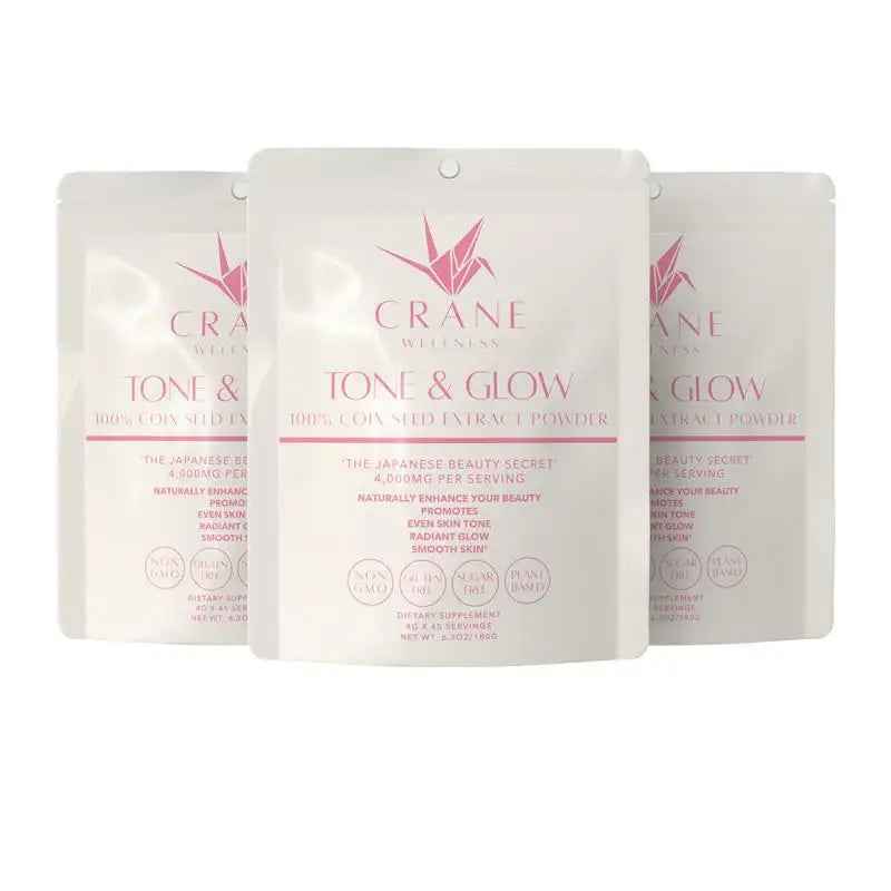Tone and Glow Coix Seed Extract Powder by Crane Wellness