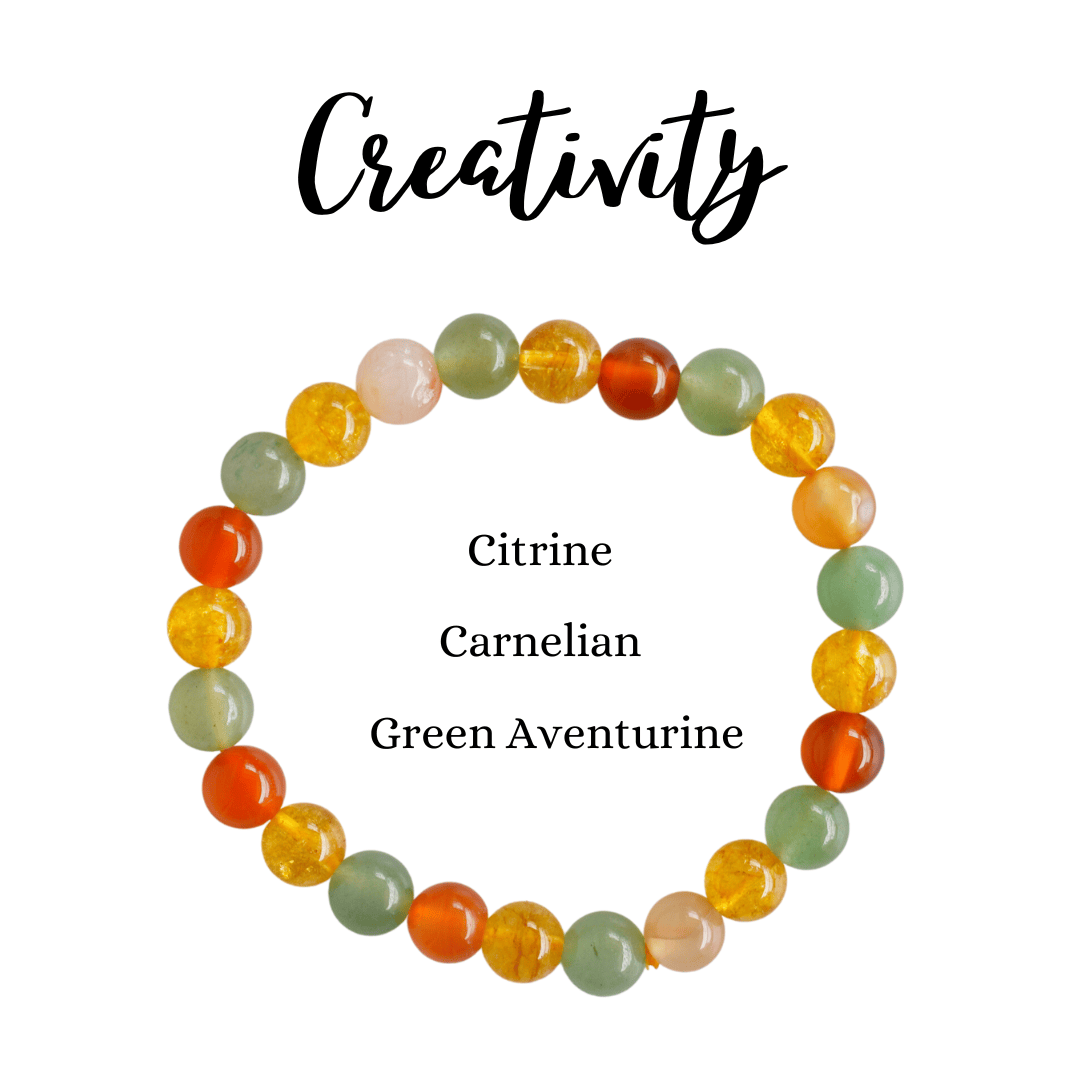 INSPIRATION & CREATIVITY Crystal Bracelet, Student Crystals. DestGlow