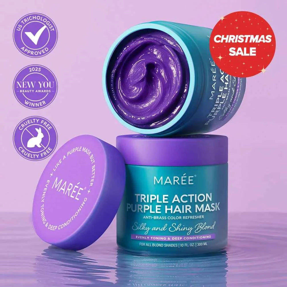 Purple Mask for Blonde Hair