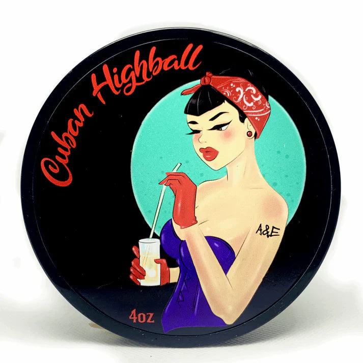 Ariana & Evans Cuban Highball K2e Base Shaving Soap 4 Oz by Pasteur Pharmacy