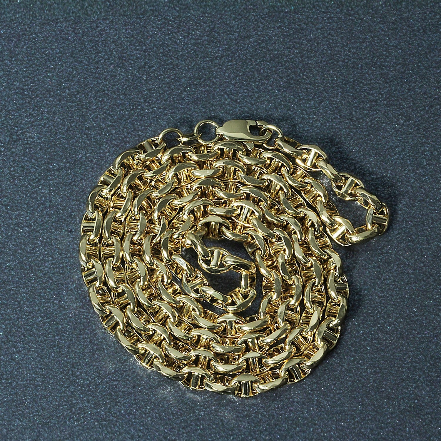 4.5mm 14k Yellow Gold Anchor Chain by Bids.com