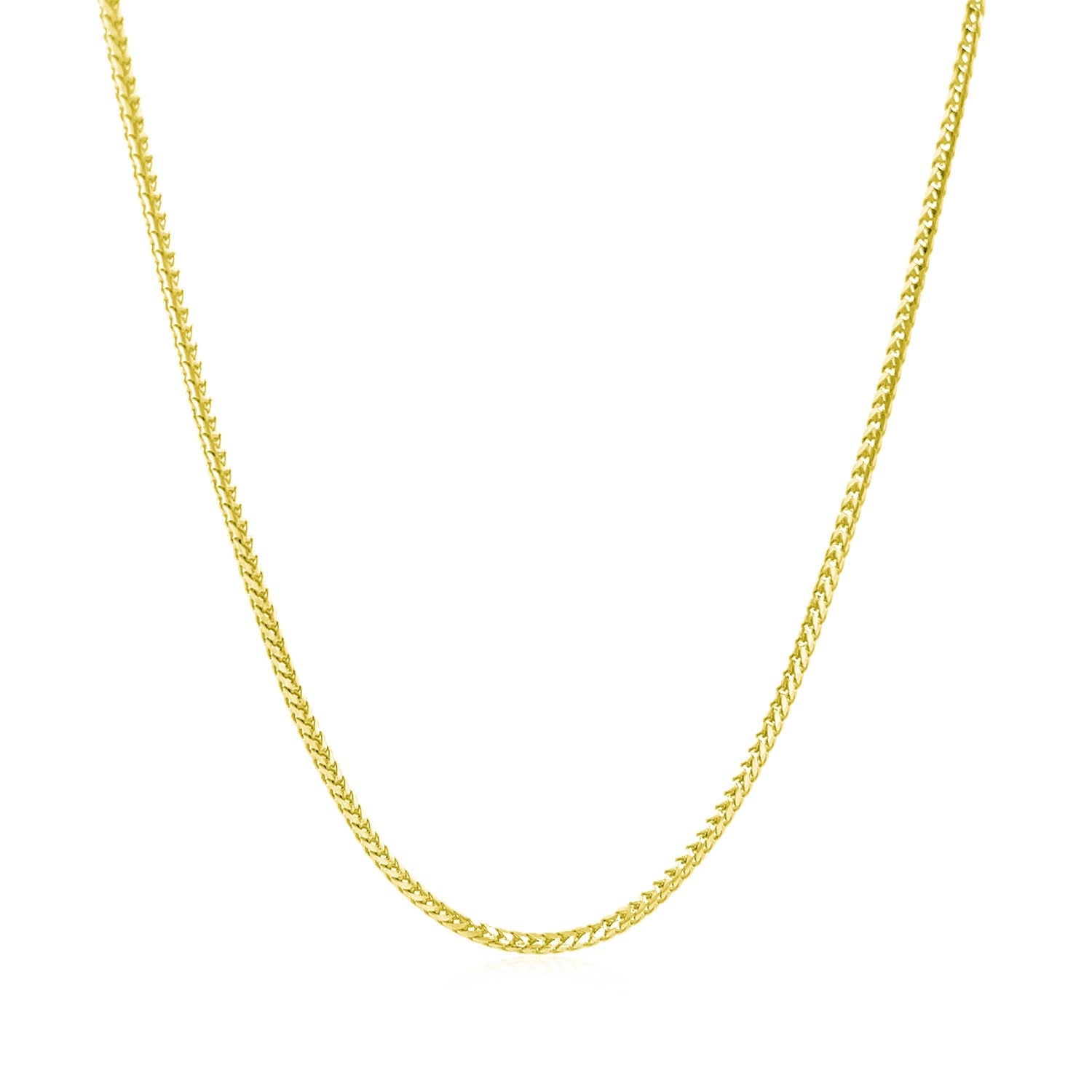 14k Yellow Gold Franco Chain (1.20 mm) by Avera Group