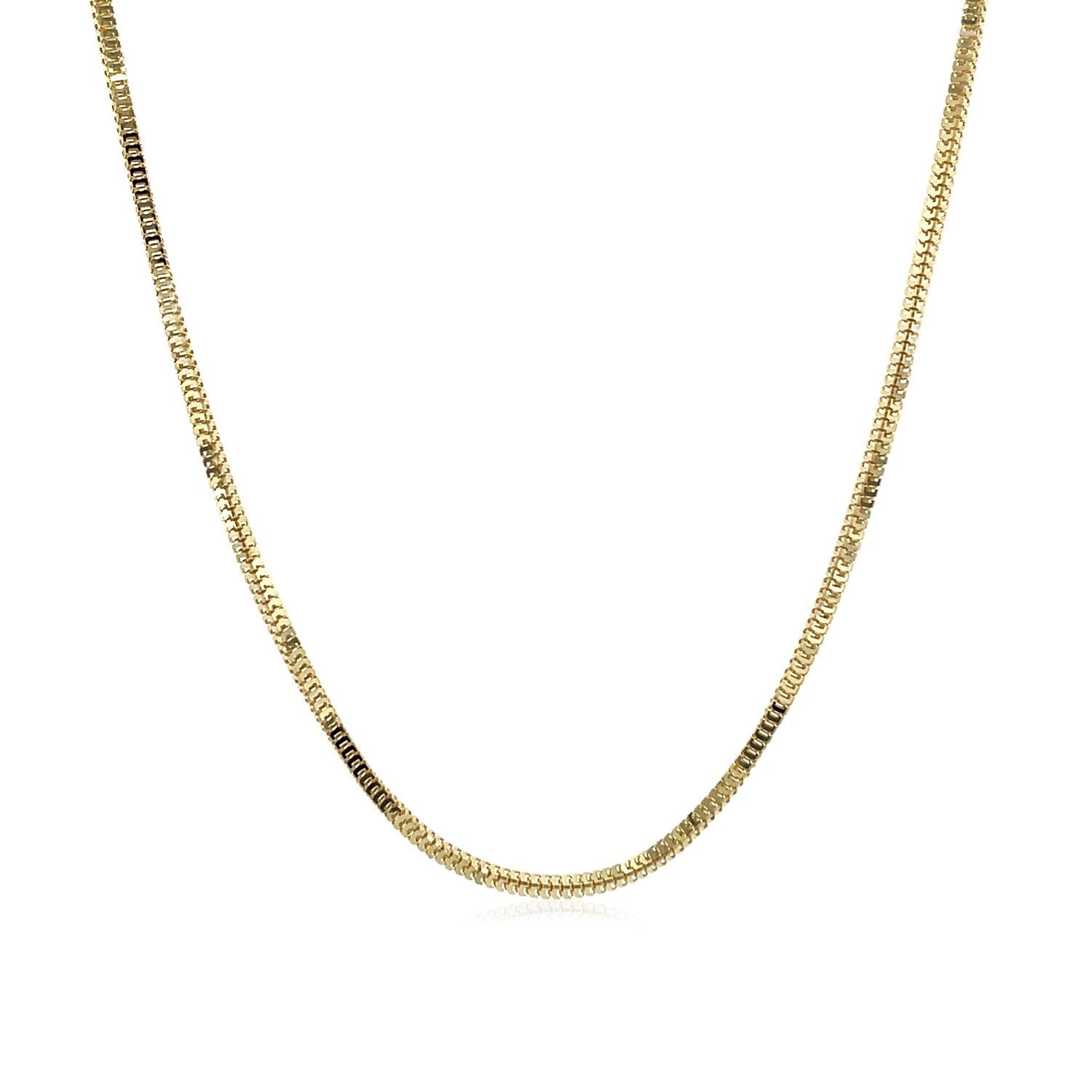 14k Yellow Gold Milano Chain 1.1mm by Bids.com