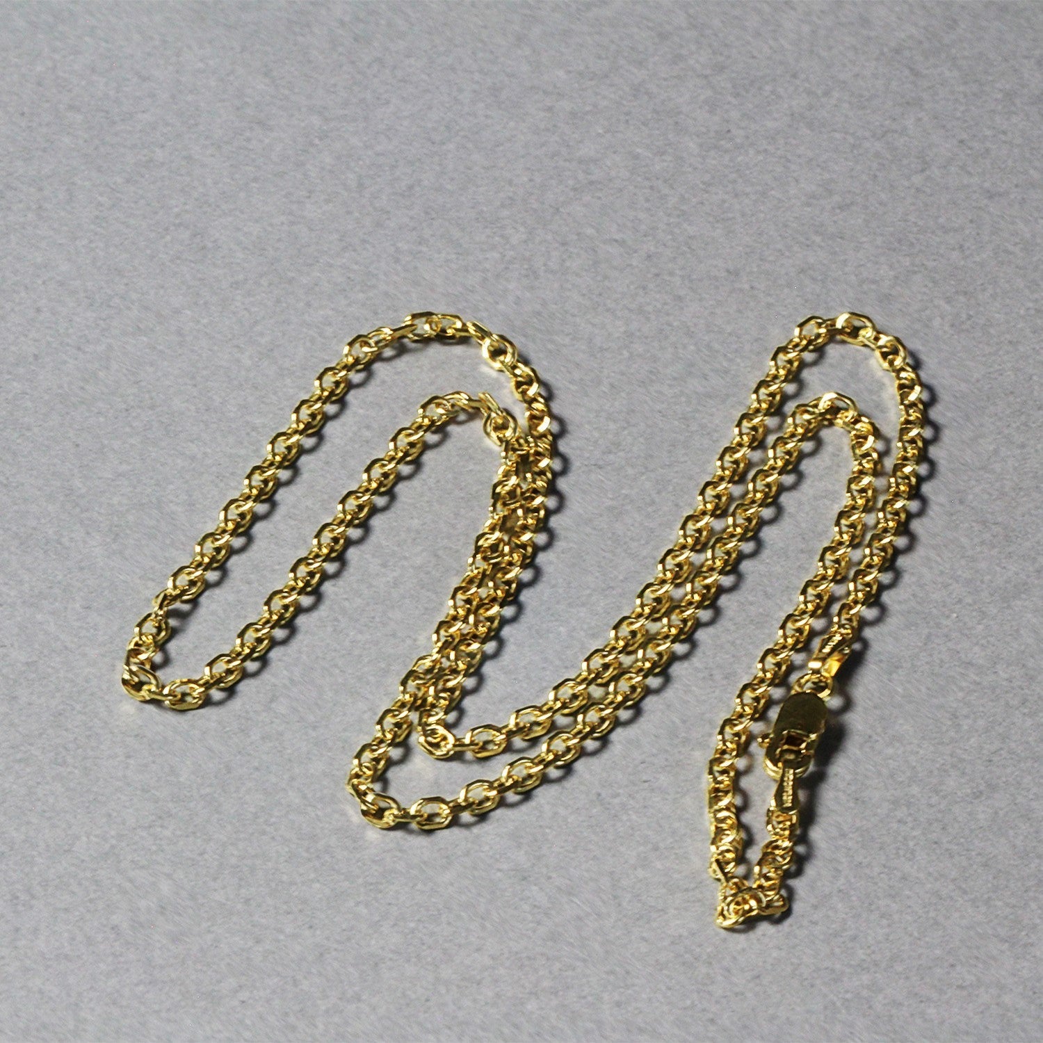 2.3mm 14k Yellow Gold Diamond Cut Cable Link Chain by Bids.com