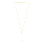 14k Yellow Gold Rosary Necklace