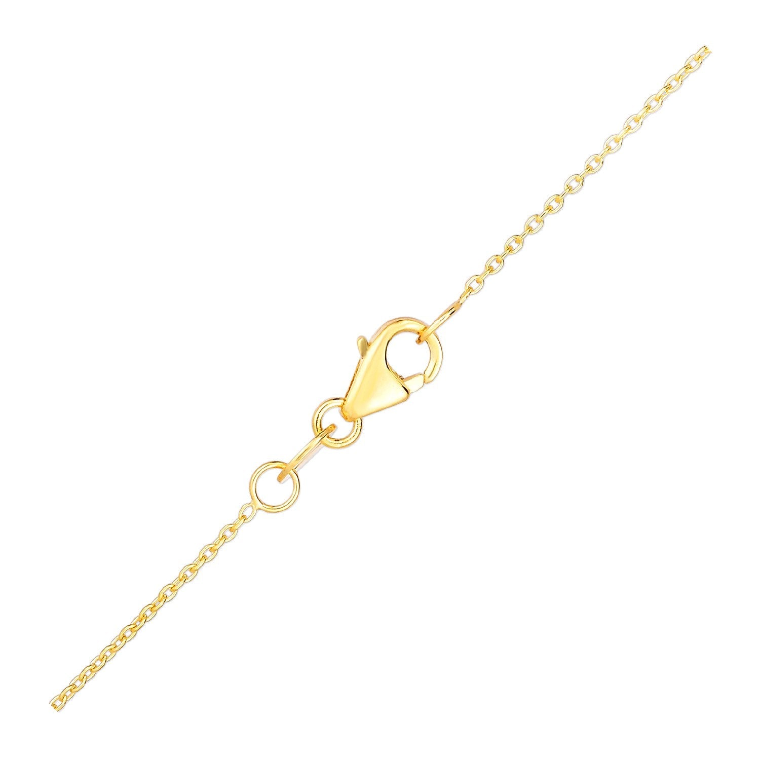 14k Yellow Gold with Round Roman Coin Pendant by Avera Group