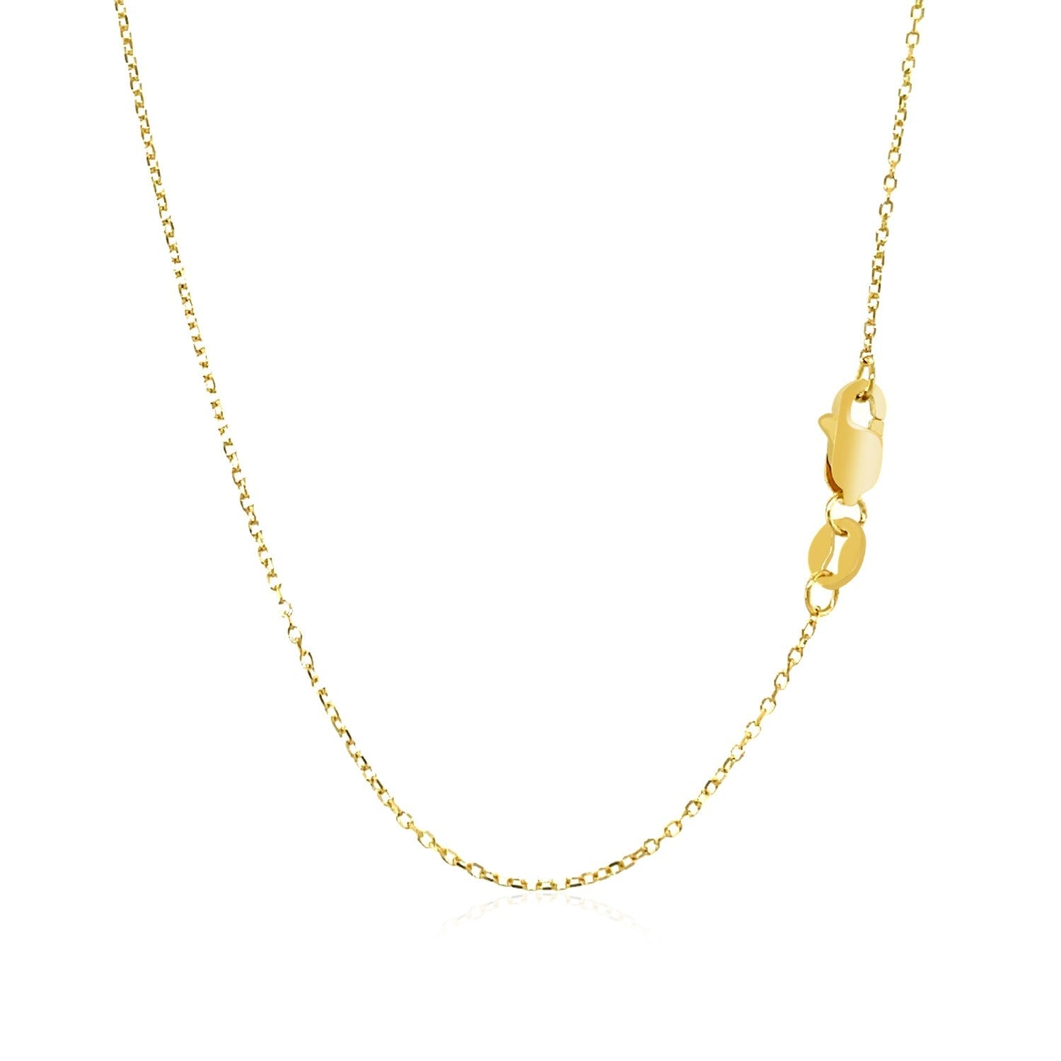 Feather Pendant in 10k Yellow Gold by Avera Group