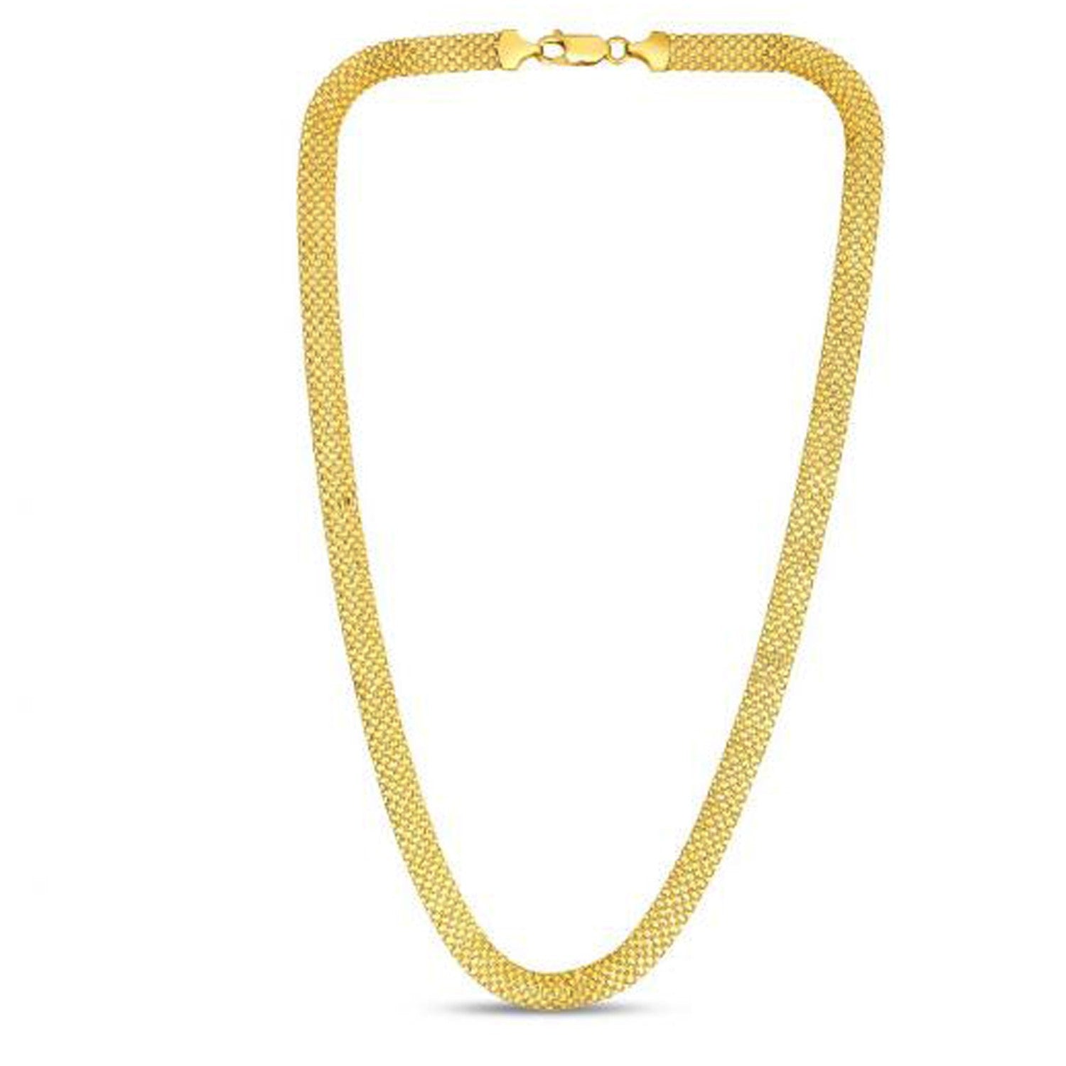 14k Yellow Gold Bismark Chain (7.00 mm) DestGlow