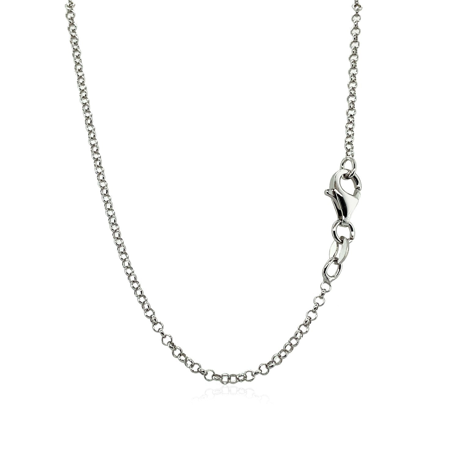 Sterling Silver 17 inch Necklace with Dream Catcher Pendant by Avera Group