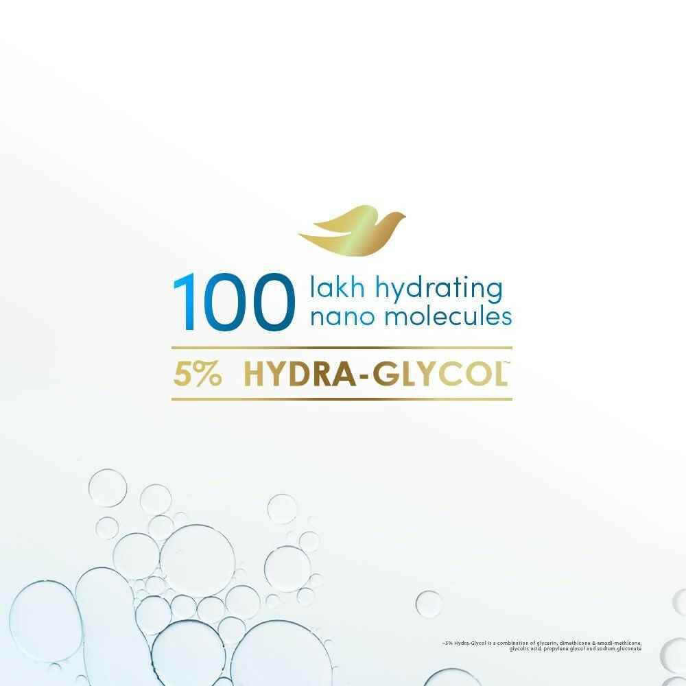Dove Glycolic + Hydration Conditioner With 5% Hydra-Glycol For Upto 100 Hours Of Hydrated, Fluid Hair