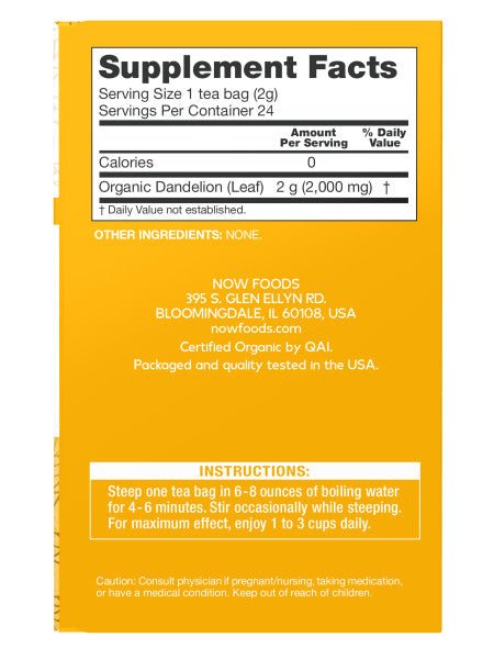 Herbal Tea, NOW DestGlow