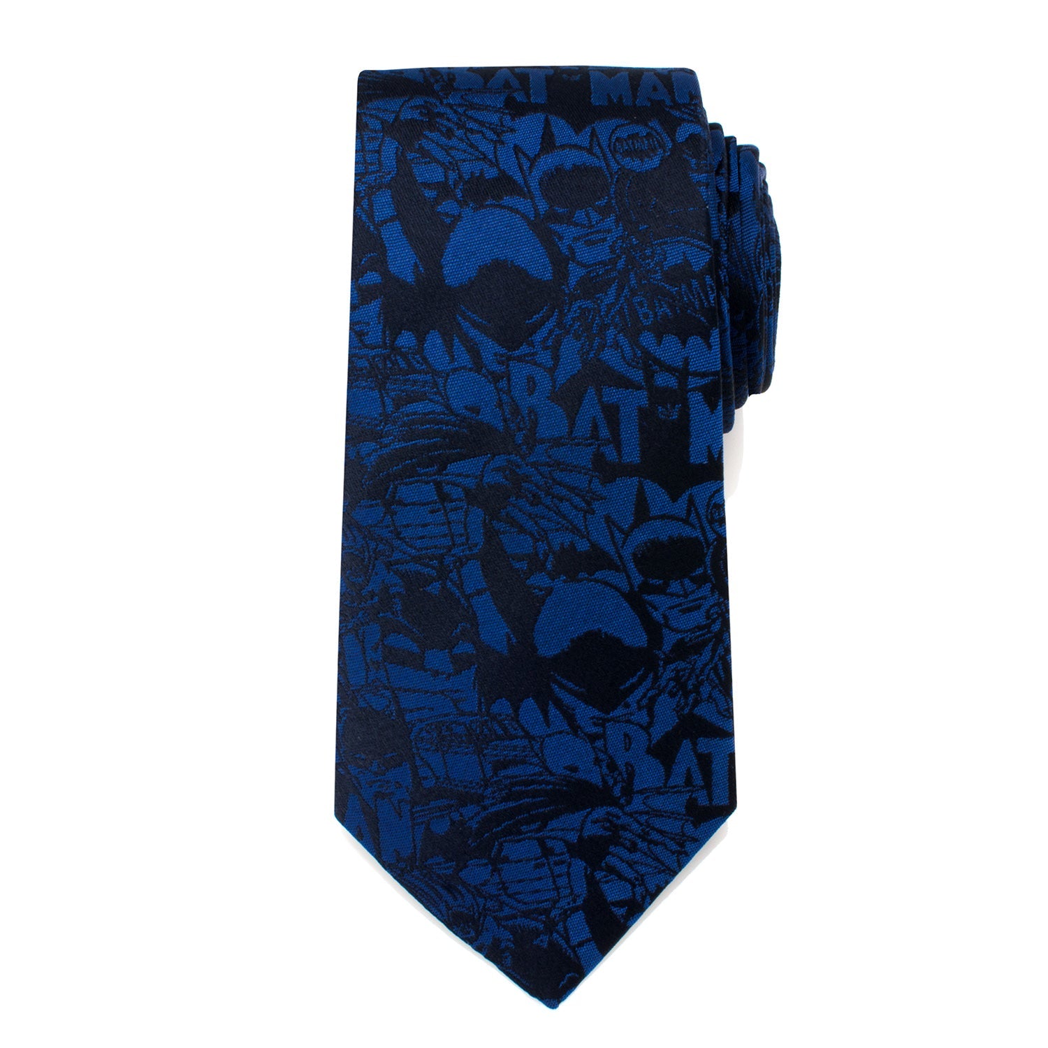 DC Batman Comic Blue Tie by Cufflinks.com