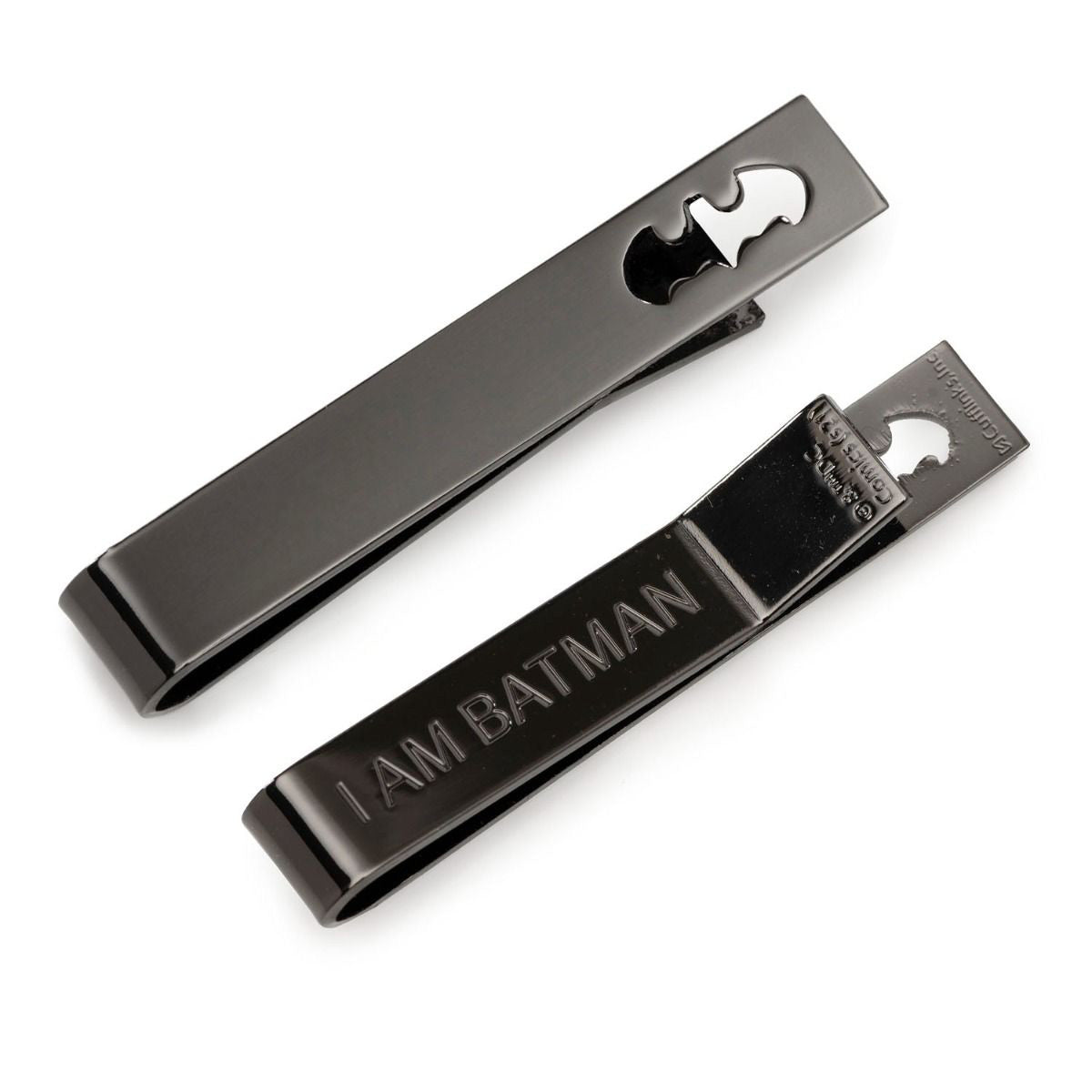 DC Batman I Am Batman Black Tie Bar by Cufflinks.com